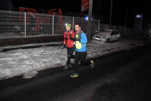 Une nuit blanche pour 325 coureurs entre Le Puy et Firminy