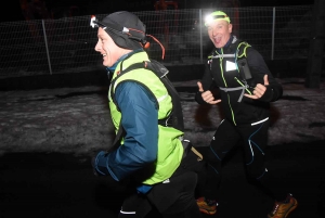 Une nuit blanche pour 325 coureurs entre Le Puy et Firminy