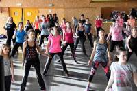 Saint-Maurice-de-Lignon : cent participantes à la zumba party