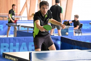 Tennis de table : Adrien Lebrat remporte deux titres de champion