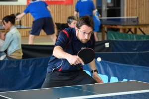 Tennis de table : Adrien Lebrat remporte deux titres de champion