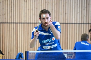 Tennis de table : Adrien Lebrat remporte deux titres de champion