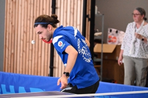 Tennis de table : Adrien Lebrat remporte deux titres de champion