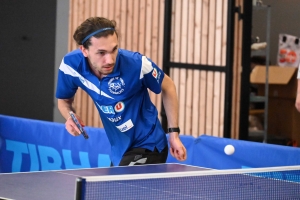 Tennis de table : Adrien Lebrat remporte deux titres de champion