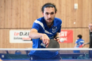 Tennis de table : Adrien Lebrat remporte deux titres de champion