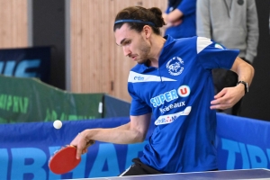 Tennis de table : Adrien Lebrat remporte deux titres de champion