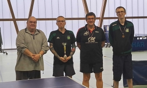 Tennis de table : Adrien Lebrat remporte deux titres de champion