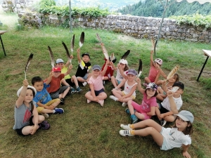 Bas-en-Basset : les maternelles de l&#039;école publique au temps des chevaliers