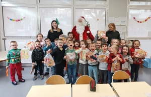 Bas-en-Basset : une messe et le Père Noël pour les écoliers de Saint-Joseph