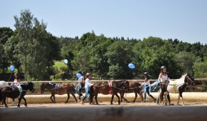 Saint-Julien-Chapteuil : 170 personnes au spectacle du poney-club