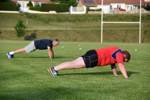 Monistrol-sur-Loire : le club de rugby a repris l&#039;entraînement