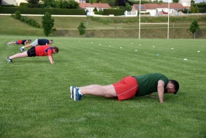 Monistrol-sur-Loire : le club de rugby a repris l&#039;entraînement