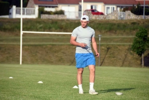 Monistrol-sur-Loire : le club de rugby a repris l&#039;entraînement