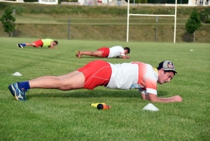 Monistrol-sur-Loire : le club de rugby a repris l&#039;entraînement