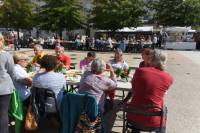 Une centaine de personnes pour le repas solidaire