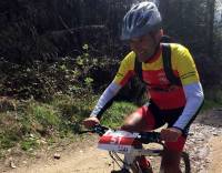 Sainte-Sigolène : Sébastien Souchon forcément champion des pompiers en VTT