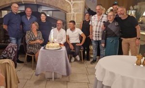 Saint-Maurice-de-Lignon : la classe 93 fête ses 50 ans au Sabot de l&#039;Atre