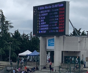 Athlétisme : Simon Petiot dans le Top 8 national sur 5000 mètres marche