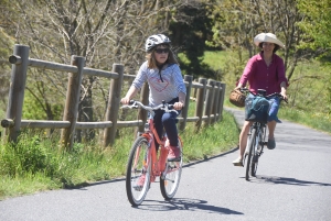 Une quarantaine de vélos pour la rando-spectacle sur la Via Fluvia entre Yssingeaux et Grazac