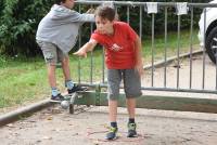 Retournac : les enfants du centre de loisirs du Cros initiés à la pétanque