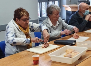 Monistrol-sur-Loire : un atelier cuisine avec le chef Sandy Caire