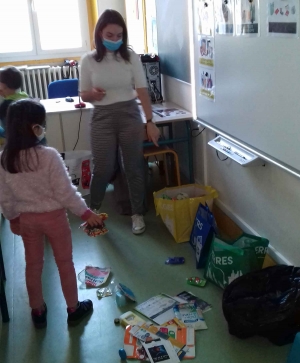 Monistrol-sur-Loire : une sensibilisation au tri des déchets à l&#039;école Notre-Dame-du-Château