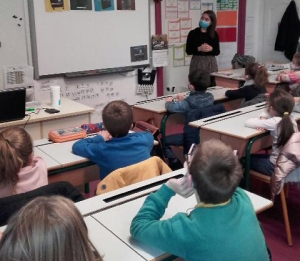 Monistrol-sur-Loire : une sensibilisation au tri des déchets à l&#039;école Notre-Dame-du-Château