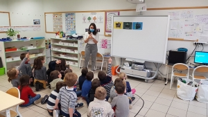 Monistrol-sur-Loire : une sensibilisation au tri des déchets à l&#039;école Notre-Dame-du-Château