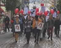 Un lâcher de ballons pour dire non à la violence faite aux femmes