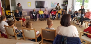 Saint-Maurice-de-Lignon : une rencontre en chansons au Bel Âge avec les écoliers du Sacré-Coeur