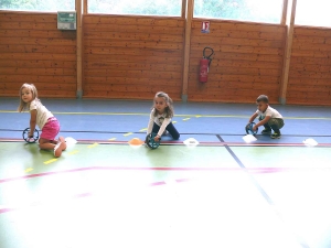 Les maternelles de Grazac s’initient à la gymnastique