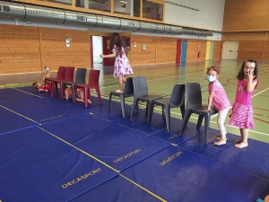 Les maternelles de Grazac s’initient à la gymnastique