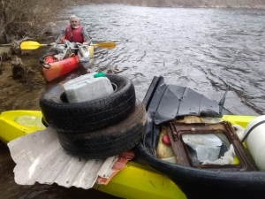 Bas-en-Basset : un sacré nettoyage de la Loire