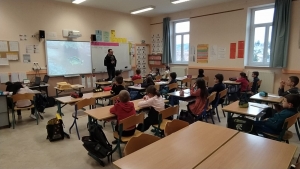 Yssingeaux : un technicien de la pêche intervient à l&#039;école Jean-de-la-Fontaine