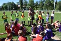 A l&#039;école Jean-de-la-Fontaine, la séquence rugby se termine par un tournoi