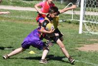 A l&#039;école Jean-de-la-Fontaine, la séquence rugby se termine par un tournoi