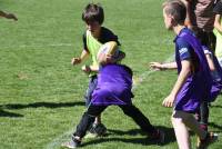 A l&#039;école Jean-de-la-Fontaine, la séquence rugby se termine par un tournoi