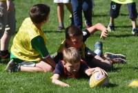 A l&#039;école Jean-de-la-Fontaine, la séquence rugby se termine par un tournoi