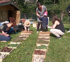 Les Marmousets rois du compost à Monistrol