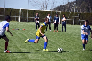 Yssingeaux : les collégiens passent les tests pour intégrer la section foot