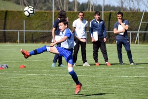 Yssingeaux : les collégiens passent les tests pour intégrer la section foot