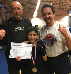 Kick-Boxing : Ali Khalil de l&#039;Athlétic-Club du Puy champion Auvergne-Rhône-Alpes, Jade Hendrickx vice-championne