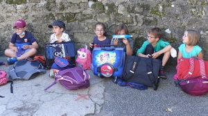 Les écoliers de Grazac participent aux Virades de l’espoir