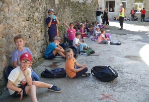 Les écoliers de Grazac participent aux Virades de l’espoir