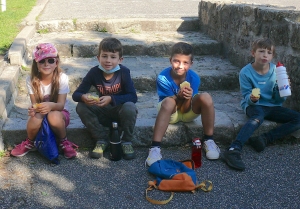 Les écoliers de Grazac participent aux Virades de l’espoir