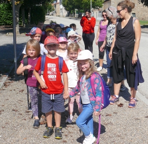 Les écoliers de Grazac participent aux Virades de l’espoir