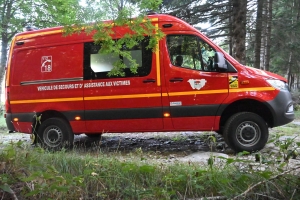 La première ambulance 4x4 des pompiers affectée à Fay-sur-Lignon