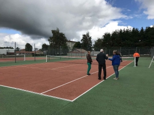 Le tennis est relancé à Montfaucon-en-Velay