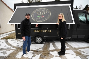 Un couple franco-italien va stationner son camion pizzas à Lapte et Yssingeaux