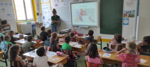 Prévention à la santé bucco-dentaire à l&#039;école du &quot;Château&quot; à Monistrol-sur-Loire